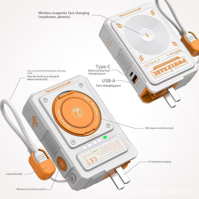 Cargador Portátil 3 en 1 con Enchufe AC - Image 12