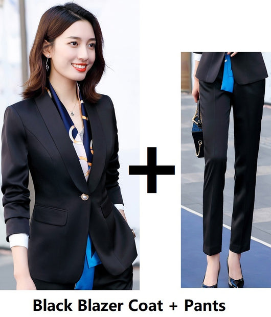 Traje Ejecutivo Femenino Dos Piezas - Elegancia Profesional - Image 8