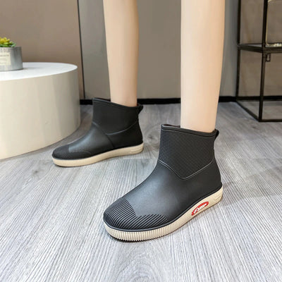Botas Impermeables Cortas para Mujer - Estilo Moderno y Funcional - Image 15