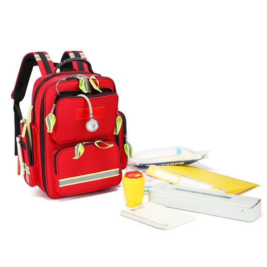 Mochila de Primeros Auxilios de Gran Capacidad para Emergencias y Supervivencia - Image 12