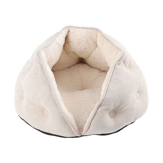 Nido Cálido de Felpa para Mascotas - Confort Dumpling - Image 2