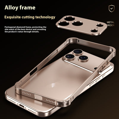 Funda Protectora para Teléfono con Marco Metálico y Hebilla Antimotines Esquina a Esquina - Image 3