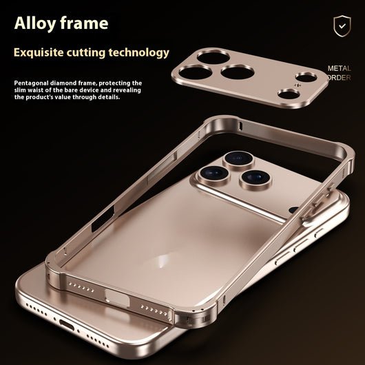 Funda Protectora para Teléfono con Marco Metálico y Hebilla Antimotines Esquina a Esquina - Image 3
