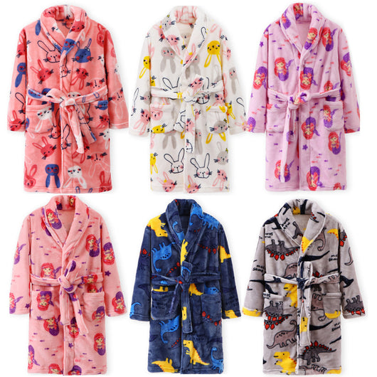 Pijamas de Franela para Niños y Niñas - Ropa Cómoda Otoño e Invierno - Image 9