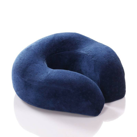 Almohada Cervical en Forma de U con Espuma Viscoelástica para Viajes