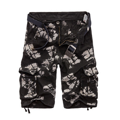 Pantalones Cortos Cargo Camuflaje Algodón para Hombre - Comodidad Relajada Verano - Image 5