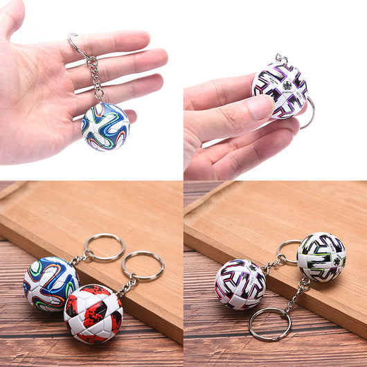 Llavero Balón de Fútbol Miniatura en PU - Image 4