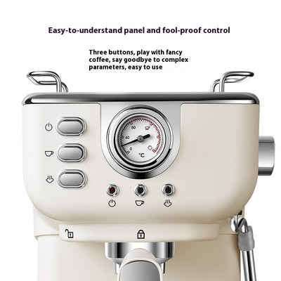 Cafetera Espresso Semiautomática Italiana de Vapor Concentrado - Image 3