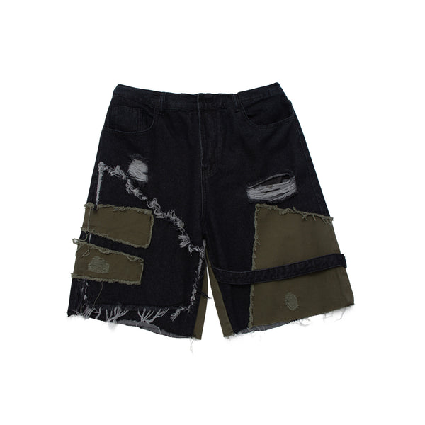 Shorts Denim Verano Corte Recto Fit Deportivo Holgado - Image 4