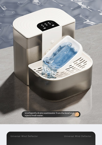 Fuente de Agua para Mascotas con Control Termostático y Flujo Automático Inclinado - Image 33