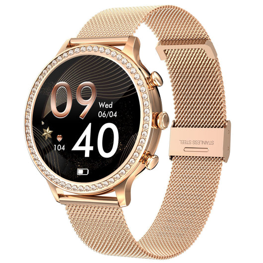 Reloj Inteligente para Mujer con Llamadas Bluetooth y Correa de Silicona - Image 14