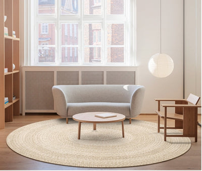 Alfombra de Lana Natural Blanco Leche - Diseño Moderno Minimalista para Sala y Dormitorio - Image 21