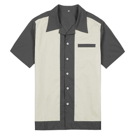 Camisa de Verano con Costuras Punk para Hombre - Image 6