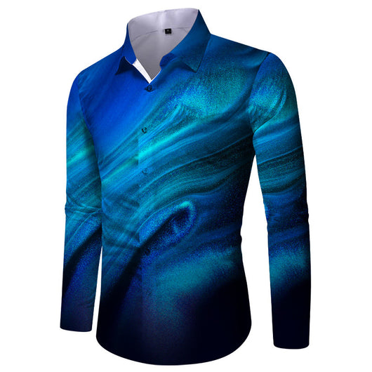 Camisa Casual Slim Fit Estampada para Hombre - Image 20