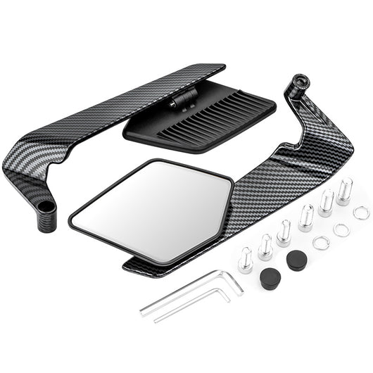 Espejo Retrovisor Deportivo con Alerón Modificado para Motos y Autos Eléctricos - Image 7