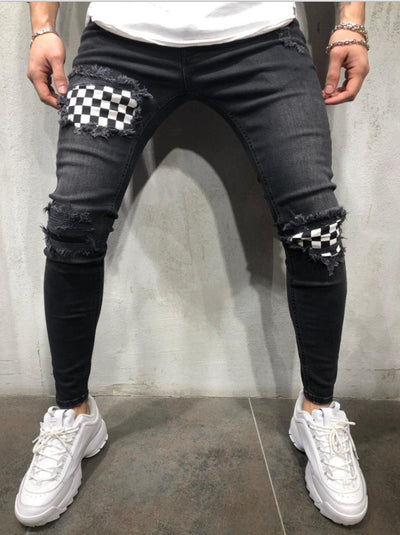 Jeans Azules Rotos con Logo - Image 6