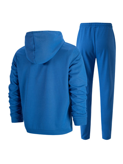 Conjunto Deportivo Dos Piezas con Sudadera Texturizada y Pantalón Largo - Image 10
