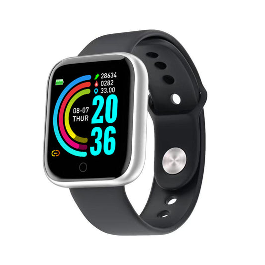 Pulsera Inteligente D20 Y68 para Monitoreo de Salud y Deportes
