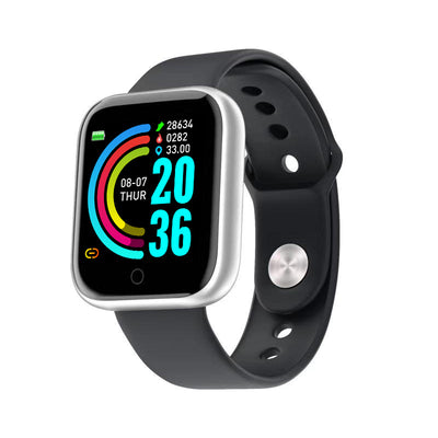 Pulsera Inteligente D20 Y68 para Monitoreo de Salud y Deportes