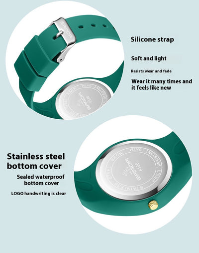 Reloj Digital Deportivo Resistente al Agua con Correa de Silicona Ultraligera - Image 40