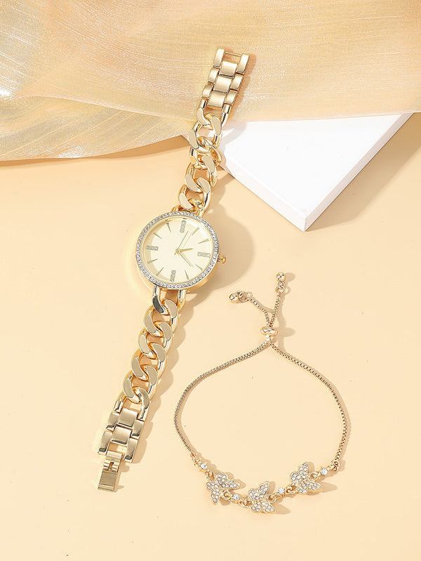 Reloj de Pulsera Minimalista para Mujer con Correa Delgada