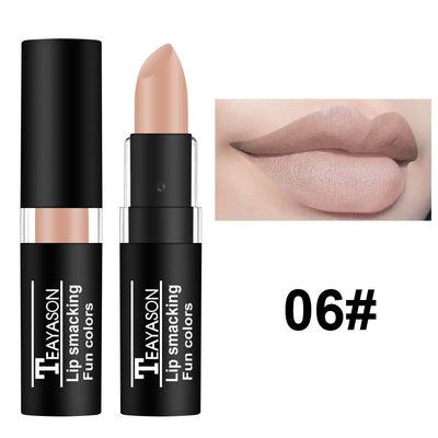 Labial Oscuro Nude Blanco Vampiro - Maquillaje Halloween Retro Creativo - Image 10