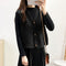 Chaleco Cardigan Tejido Suelto sin Mangas para Mujer
