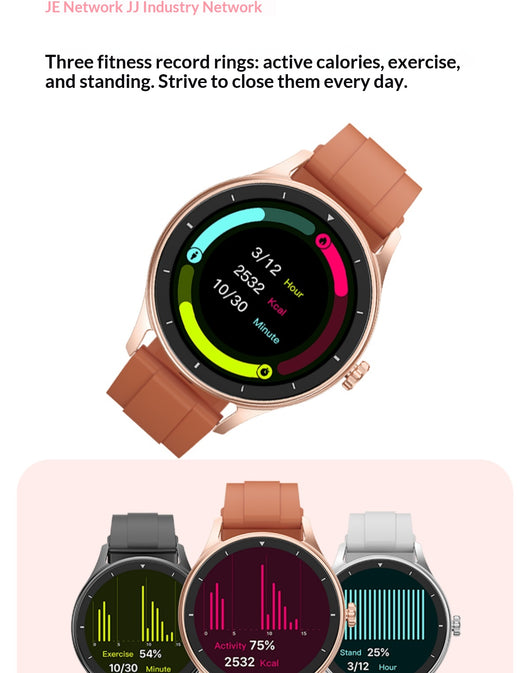 Reloj Deportivo Bluetooth con Doble Correa de Acero Inoxidable Pulido - Image 17