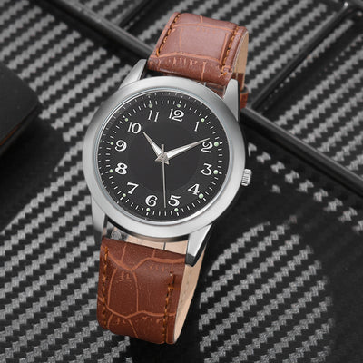 Reloj de Cuarzo para Hombre con Correa de Cuero - Image 17
