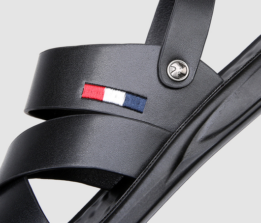 Sandalias Outdoor de Cuero Doble Capa Resistentes al Desgaste - Image 13