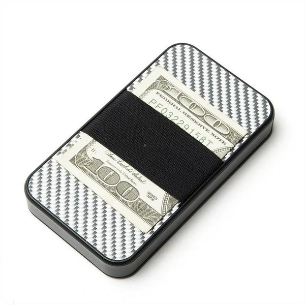 Estuche Profesional de Fibra de Carbono para Tarjetas de Negocio