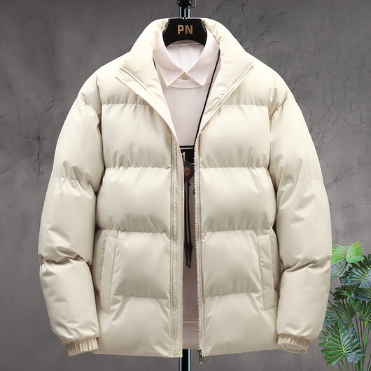 Abrigo de Cuello Alto Acolchado para Parejas - Chaqueta Casual Cálida Unisex - Image 19