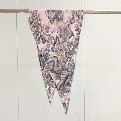 Pañuelo de Seda Twill Lujo Ligero para Mujer - Image 12