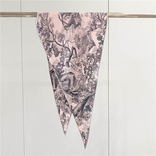 Pañuelo de Seda Twill Lujo Ligero para Mujer - Image 12