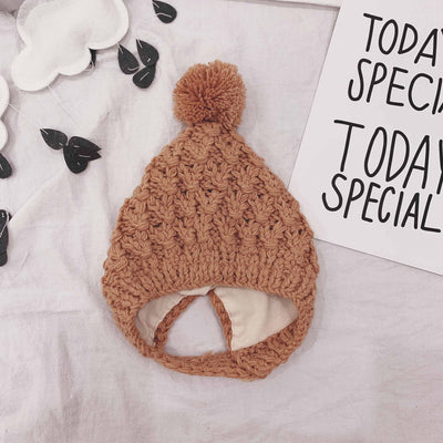 Gorro Tejido Bebé Estilo Vaquero Combinable - Image 16