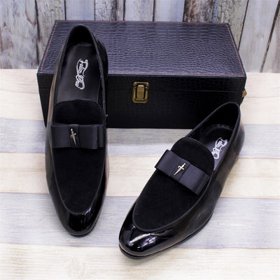 Zapatos de Cuero Mixto para Hombre - Acabado Mate y Brillante - Image 26