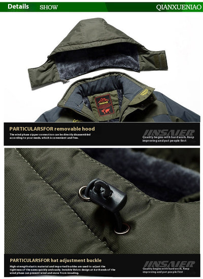 Chaqueta de Invierno Robusta para Hombre con Forro Polar - Image 21
