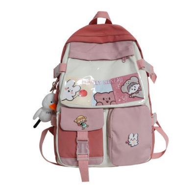 Mochila Transparente de Gran Capacidad para Estudiantes de Secundaria - Image 10