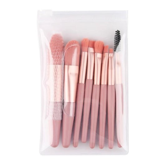 Set de 8 Brochas de Maquillaje Profesional Portátil - Image 3