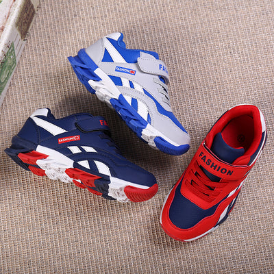 Zapatillas Deportivas Infantiles de Algodón con Pegatinas Mágicas - Image 20