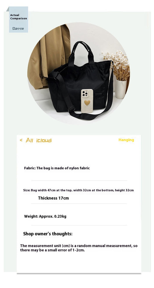 Bolsa Crossbody Nylon para Mujer Gran Capacidad - Image 7