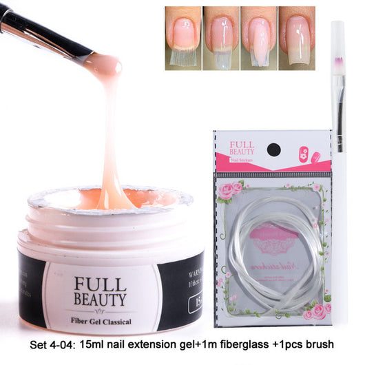 Kit de Extensiones de Uñas con Fotocurado Rápido - Image 17