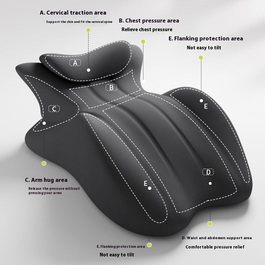 Almohada de Espuma Viscoelástica para Leer y Descansar en Posición Prona - Image 3