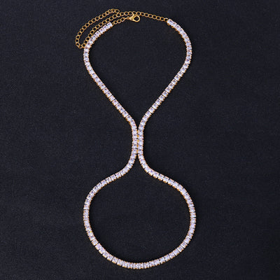 Tobillera de Tacón Alto Lujo Zirconia - Estilo Pasarela - Image 11