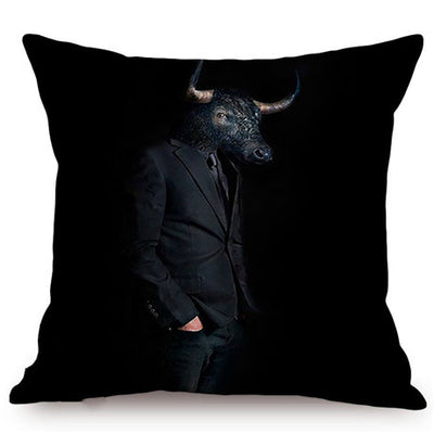 Funda de Almohada para Auto Serie Lobo Animal 3D Explosiva - Image 33