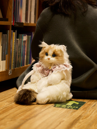 Mochila Muñeca de Peluche Ragdoll para Niñas - Diseño Adorable - Image 9