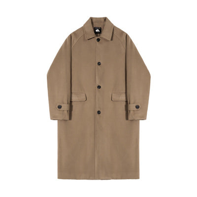 Abrigo Largo de Lana para Hombre - Otoño e Invierno - Image 2