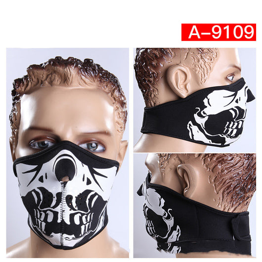 Máscara de Calavera Ciclista para Halloween, Esquí y Montaña - Image 10