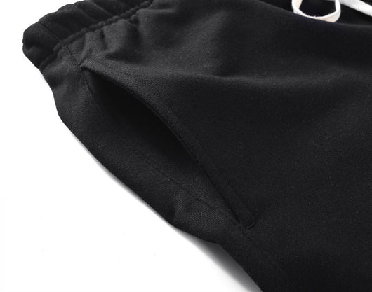 Pantalones Jogger Hombre Five-Point con Cordón Ajustable en Tela Terry - Image 20