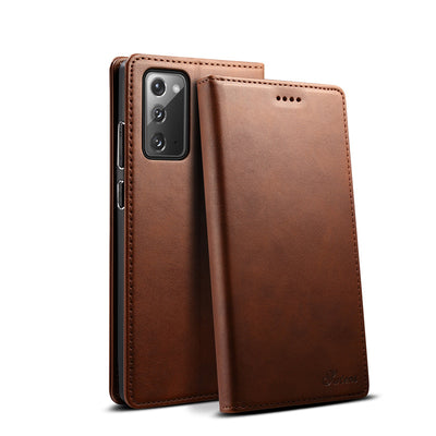 Funda de Cuero para Celular con Soporte Magnético Adhesivo - Image 7